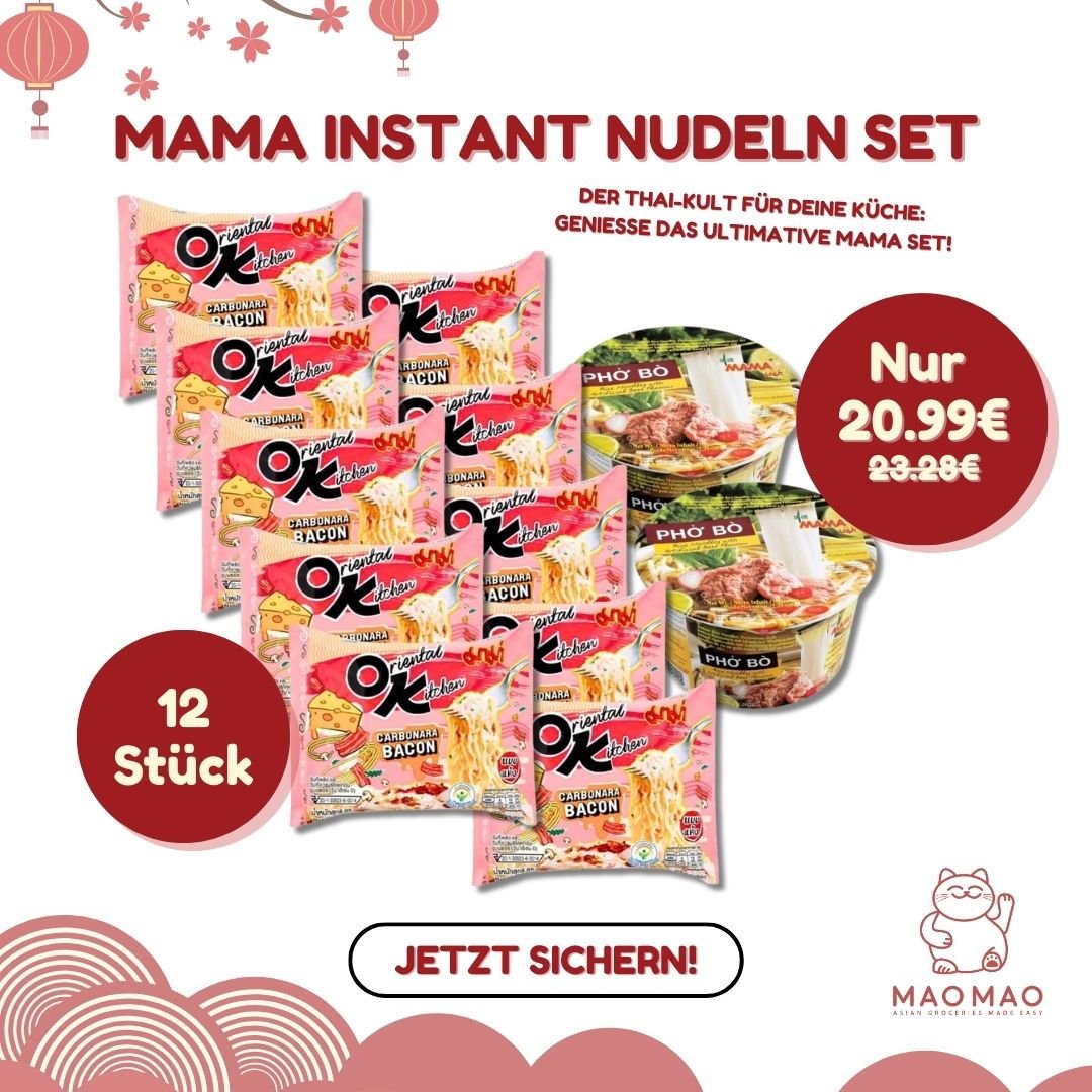 MAMA Instant Nudeln Set (12er) - MAOMAO
