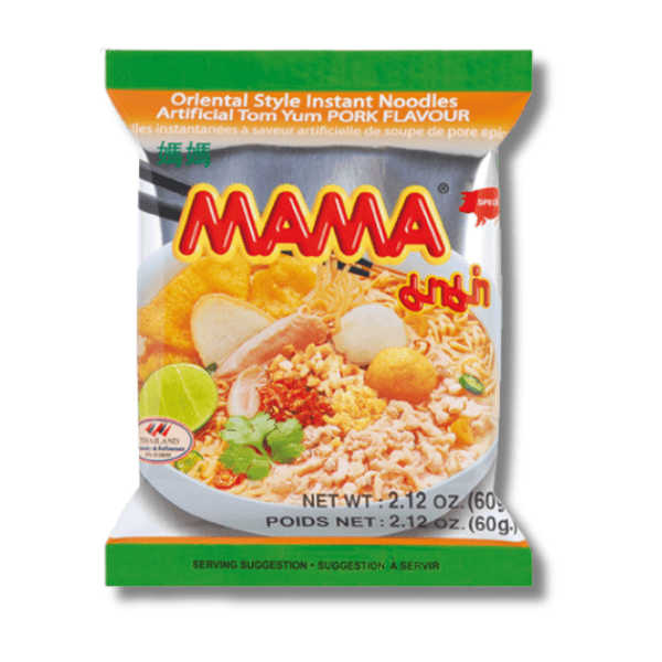 MAMA Instant Nudeln Tom Yum Schwein 60g - MAOMAO
