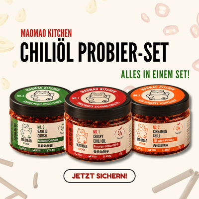 MAOMAO KITCHEN Chiliöl Probier-Set