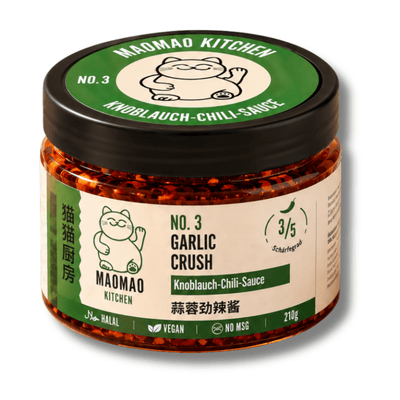 MAOMAO KITCHEN Knoblauch-Chili-Sauce 210g
