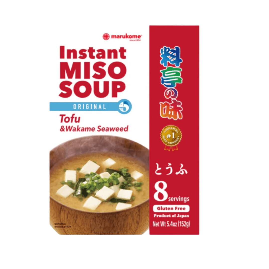 MARUKOME Instant Miso Suppe Ryotei No Aji Tofu 152g - MAOMAO