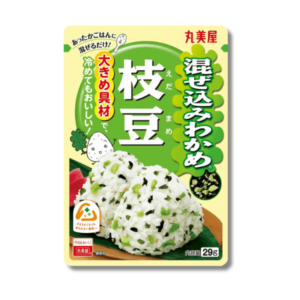 MARUMIYA Furikake Mazekomi Wakame & Edamame Reisgewürz 29g - MAOMAO