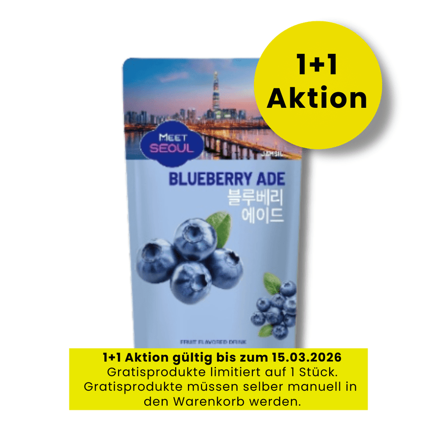MEET SEOUL Ade Beutelgetränke Blaubeere 230ml - MAOMAO