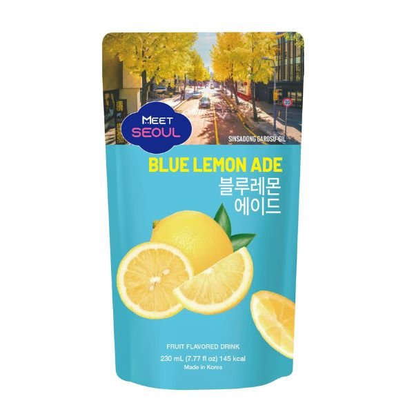 MEET SEOUL Ade Beutelgetränke Blaue Zitrone 230ml - MAOMAO