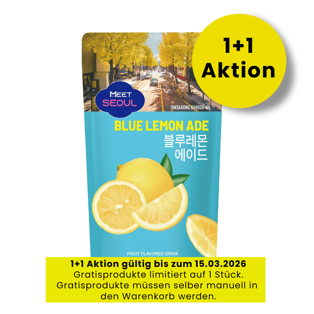 MEET SEOUL Ade Beutelgetränke Blaue Zitrone 230ml - MAOMAO