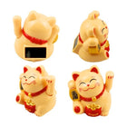 迷你招财猫太阳能（黄色） Bild 2