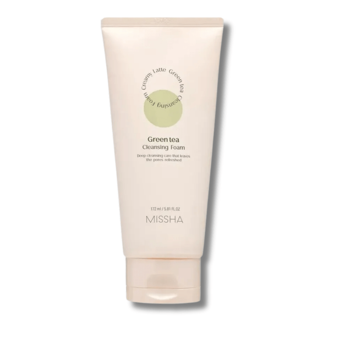 MISSHA Creamy Latte Reinigungsschaum Grüner Tee 172ml - MAOMAO