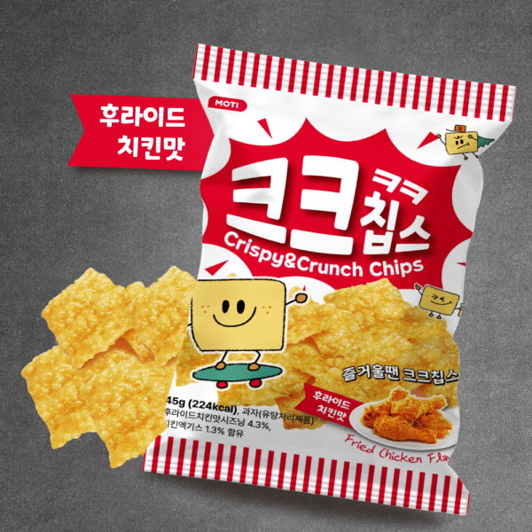 MOTI Chips Frittiertes Hähnchen Geschmack 45g - MAOMAO