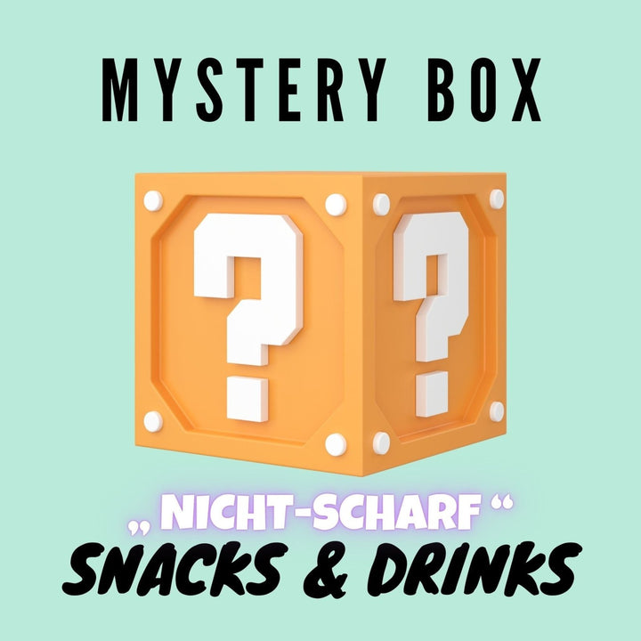 Mystery box - Snacks & Drinks „Nicht scharf“ - MAOMAO