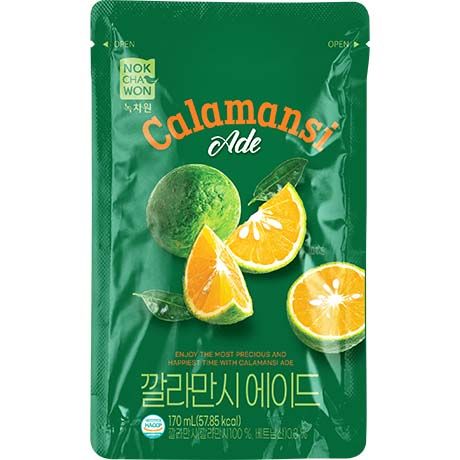 NOKCHAWON Ade Beutelgetränke Calamandinorange 170ml - MAOMAO