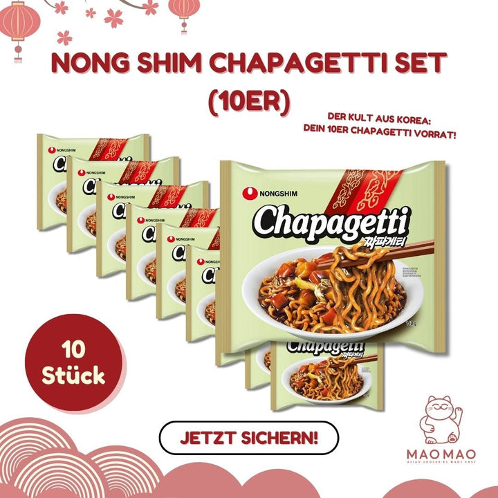 Nong Shim Chapagetti Set (10er) - MAOMAO