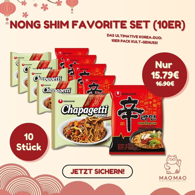 Nong Shim Favorite Set (10-pack)