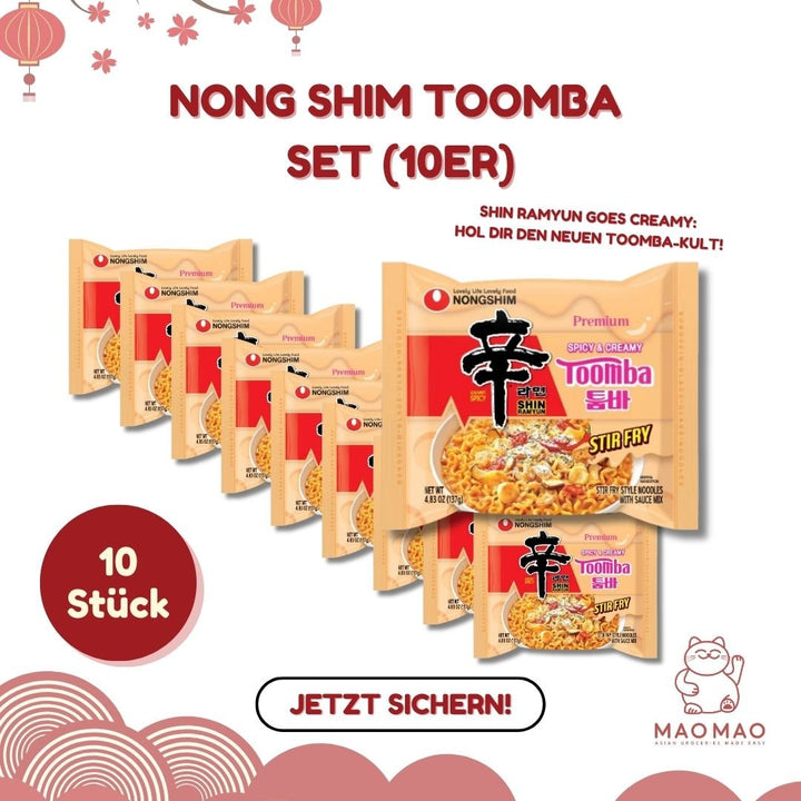 Nong Shim Toomba Set (10er) - MAOMAO