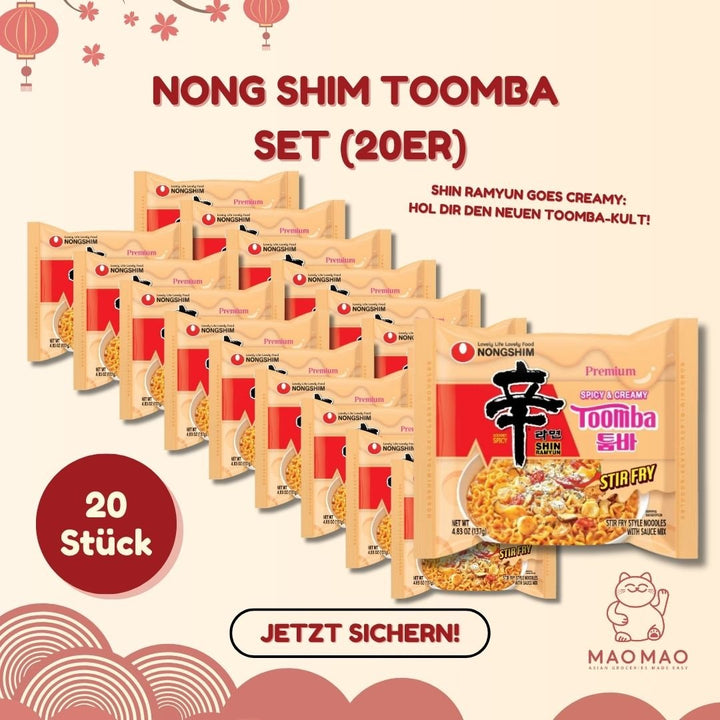 Nong Shim Toomba Set (20er) - MAOMAO