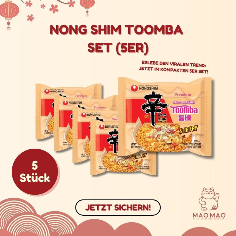 Nong Shim Toomba Set (5er)