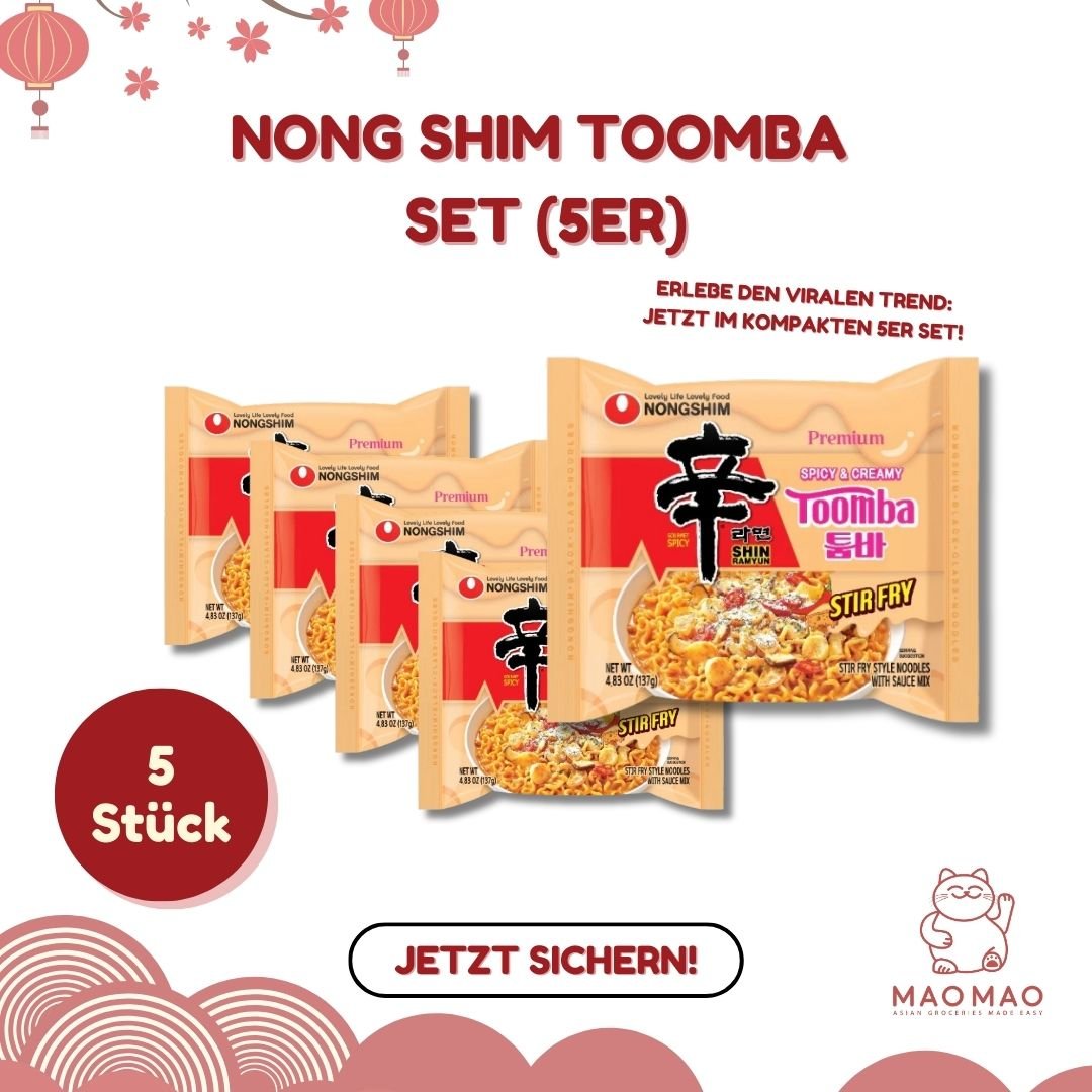 Nong Shim Toomba Set (5er) - MAOMAO