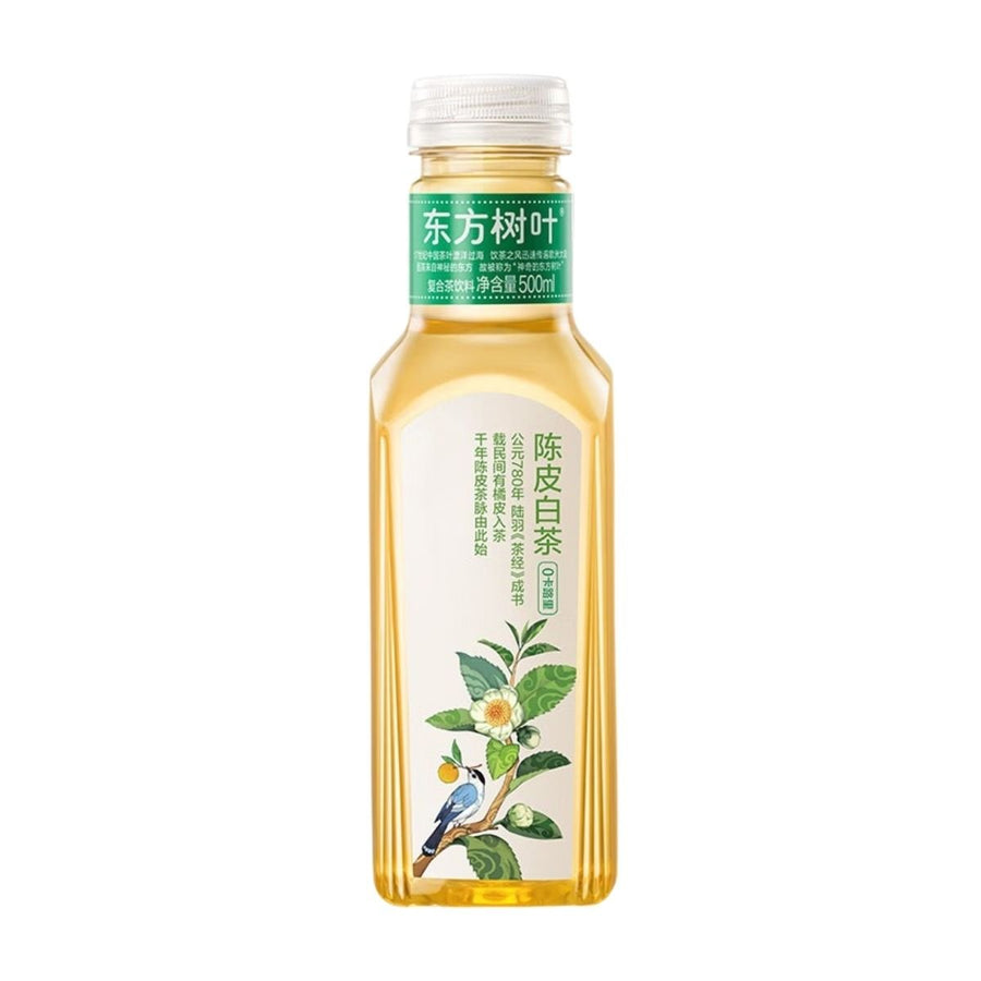 NONGFU SPRING Oriental Leaf Weißer Tee Mandarine Zuckerfrei 500ml (EINWEG) - MAOMAO
