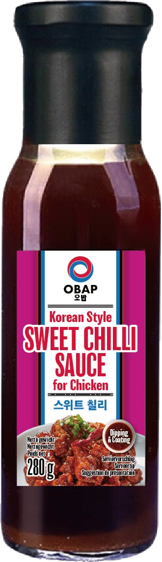 OBAP Koreanische Süß Chili Sauce für Hähnchen 280ml - MAOMAO