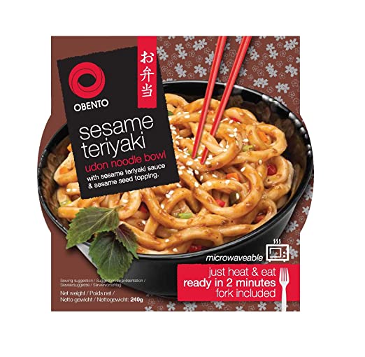 NUR 1 EURO OBENTO Sesam Teriyaki Udon 240g - 1 Stück Max pro Bestellung
