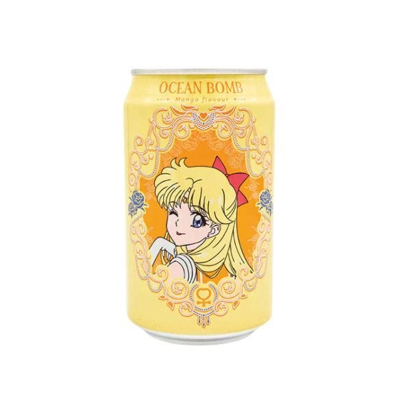 OCEAN BOMB Sailor Moon Mango Soda 330ml (SINGLE-USE)