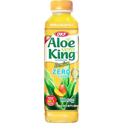 OKF Aloe Vera Getränk Mango (zuckerfrei) 500ml (EINWEG)