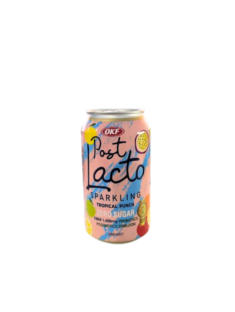 OKF Getränk Post Lacto Sparkling Tropical Punch Zero 350ml (EINWEG)