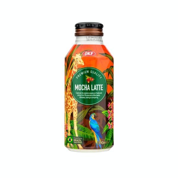 OKF Premium Kaffee Mocha Latte 390ml (EINWEG) - MAOMAO