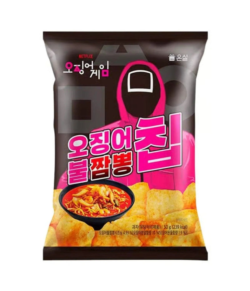 ONSIL Squid Game Chips Spicy Jjamppong 50g
