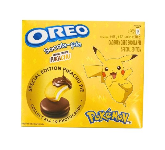 OREO Socola Pie Pokemon Pikachu Edition 360g - MAOMAO