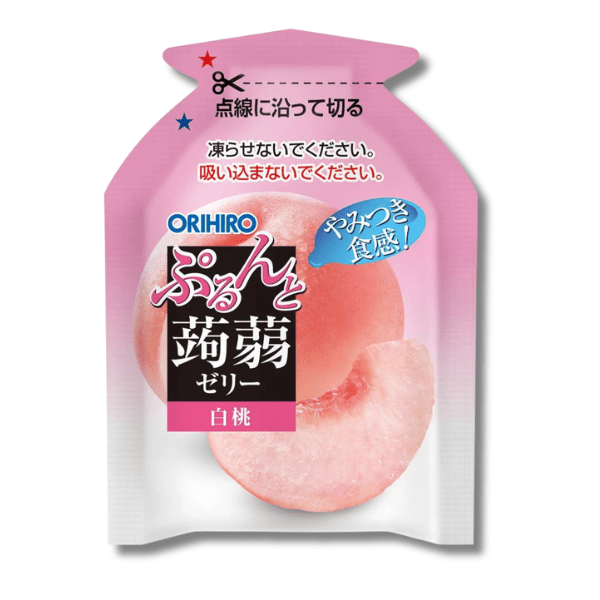 ORIHIRO Konjac Jelly Pfirsich 120 g - MAOMAO