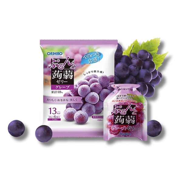 ORIHIRO Konjac Jelly Traube 120 g - MAOMAO