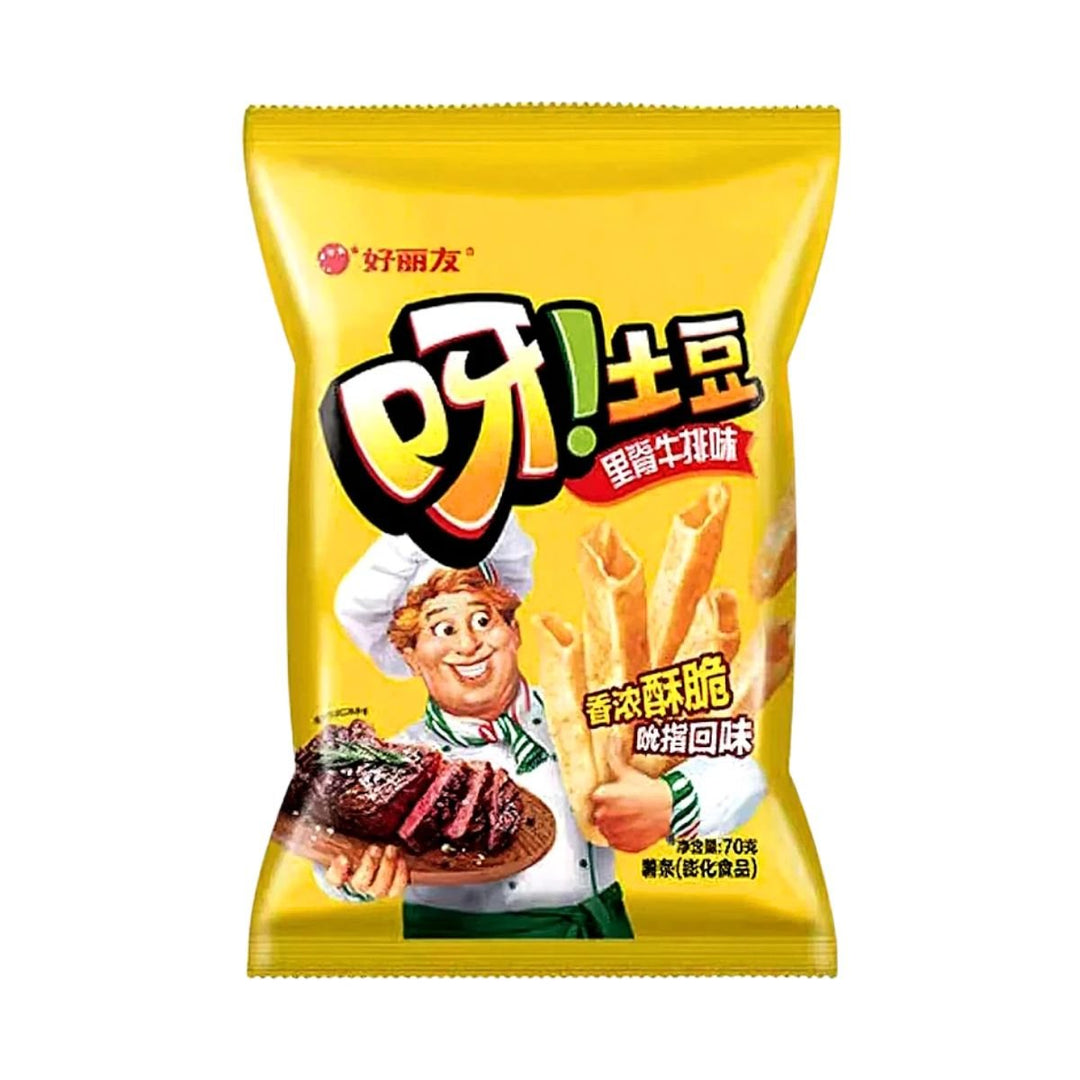 ORION O! Kartoffelsticks Rinderfilet - Steak - Geschmack 70g - MAOMAO