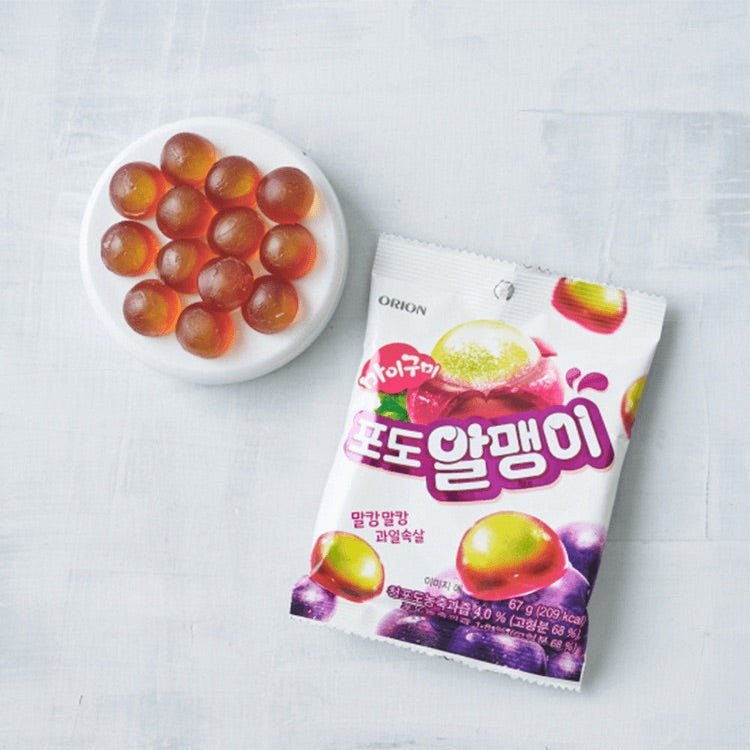 ORION Trauben Gummi 67g - MAOMAO