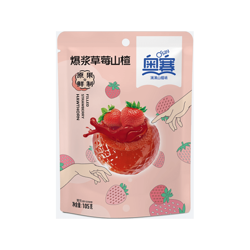 OSAY Hawthorn with Strawberry Filling 105g