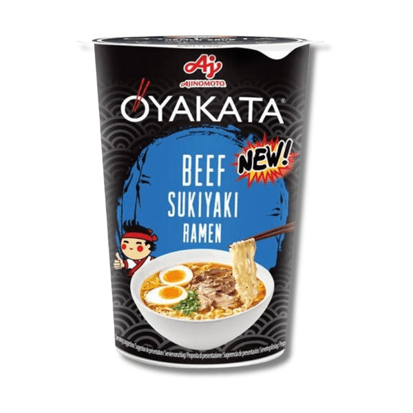 OYAKATA Japanische Instant - Nudeln Sukiyaki Rindfleischgeschmack 64g - MAOMAO
