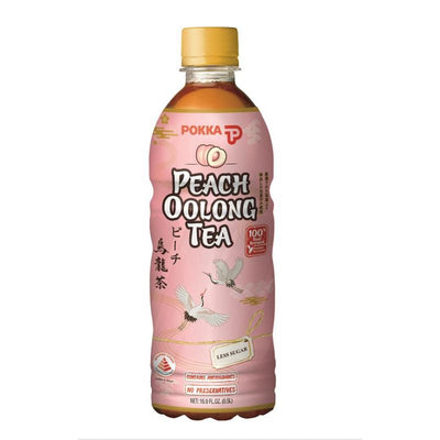 POKKA 白桃乌龙茶 500毫升 (一次性)