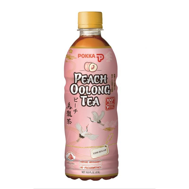 POKKA Getränk Pfirsich Oolong Tee 500ml (EINWEG)