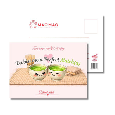 Postcard "You are my Perfect Match(a)" (DIN A6)