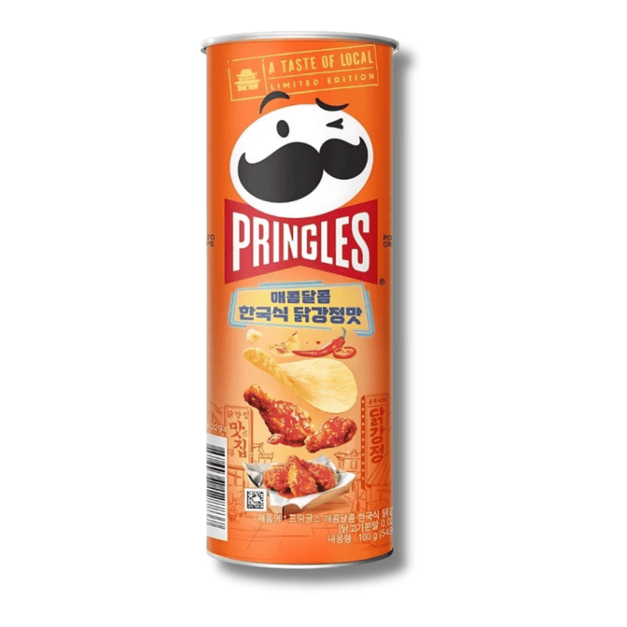 PRINGLES Sweet & Spicy Korean Fried Chicken 100g - MAOMAO