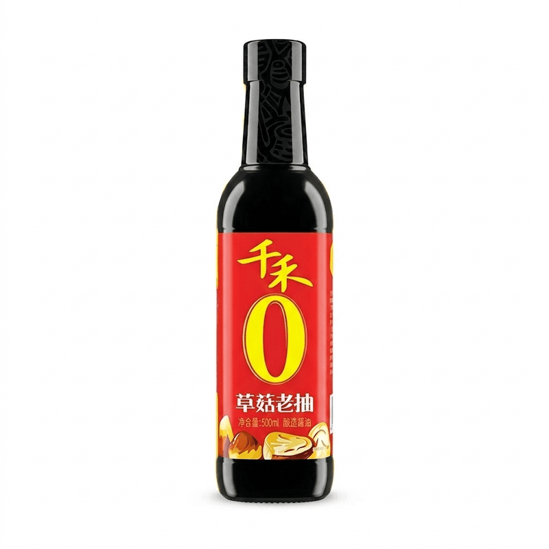 千禾草菇老抽酱油 500毫升