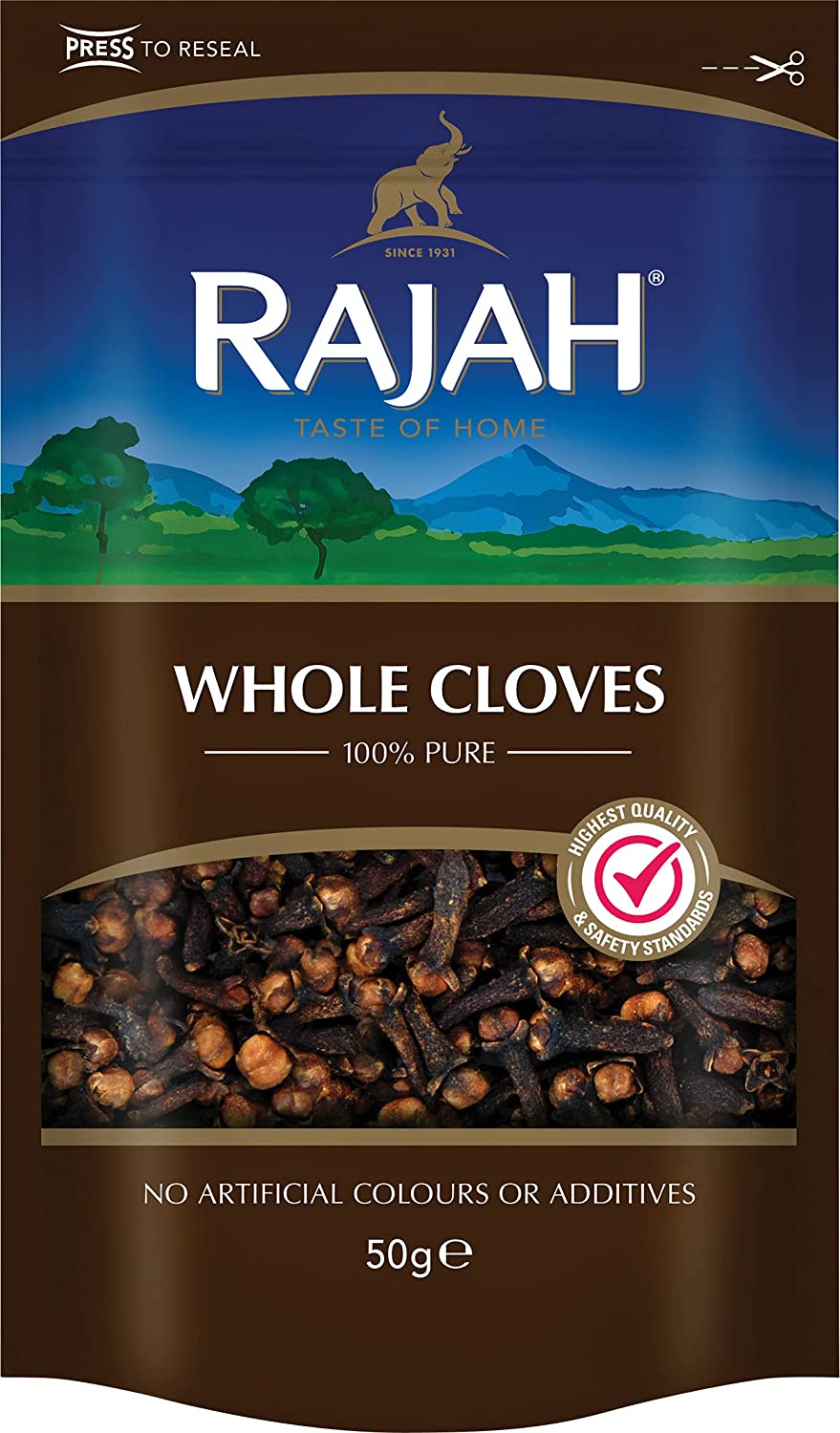 RAJAH cloves (whole) 50g