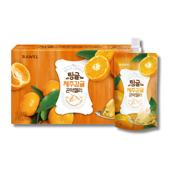 RAWEL Konjac Jelly Mandarine 130g - MAOMAO