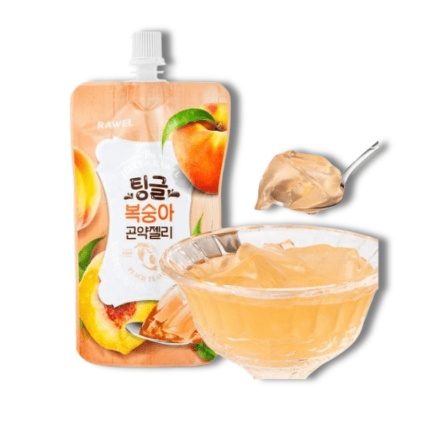 RAWEL Konjac Jelly Pfirsich 130g - MAOMAO