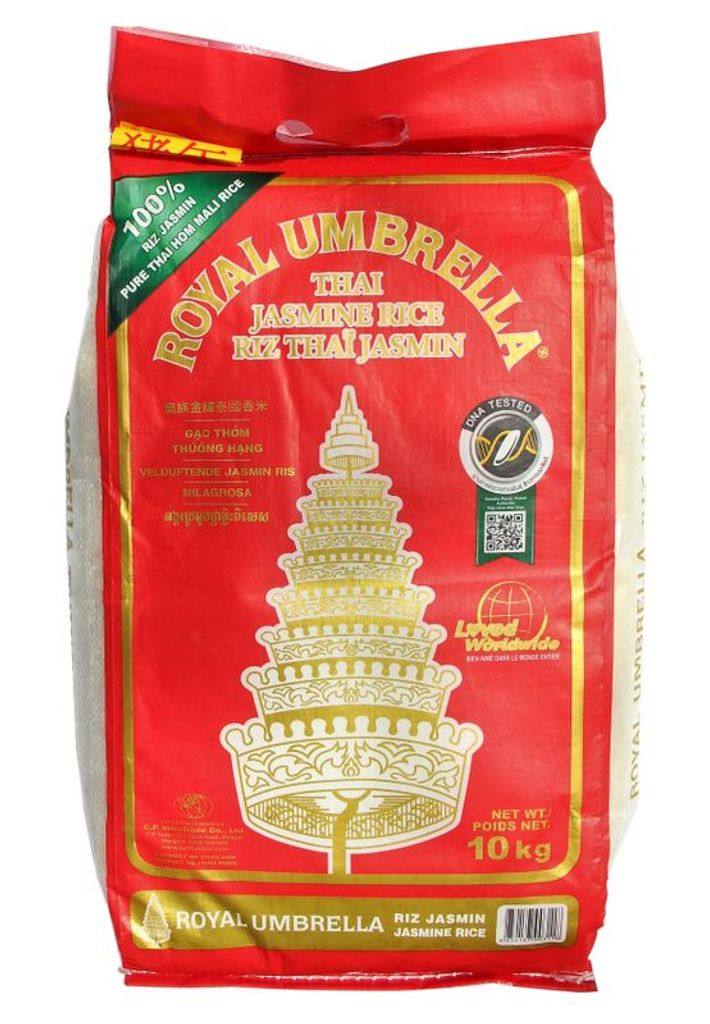 ROYAL UMBRELLA Thai Hom Mali Jasmine Rice 10kg