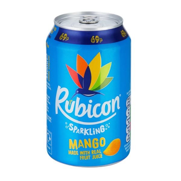 RUBICON 芒果味汽水 330毫升 (一次性)