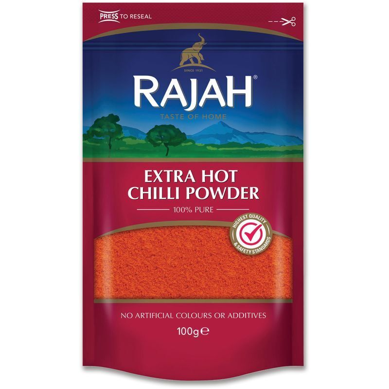 RAJAH chili powder (hot) 100g