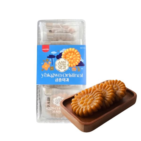 SAMLIP Yakgwa Original (Traditionelles koreanisches Gebäck) 300g (10 Stück) - MAOMAO