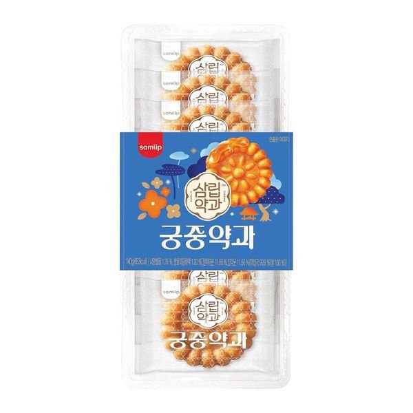 SAMLIP Yakgwa Original (Traditionelles koreanisches Gebäck) 300g (10 Stück) - MAOMAO