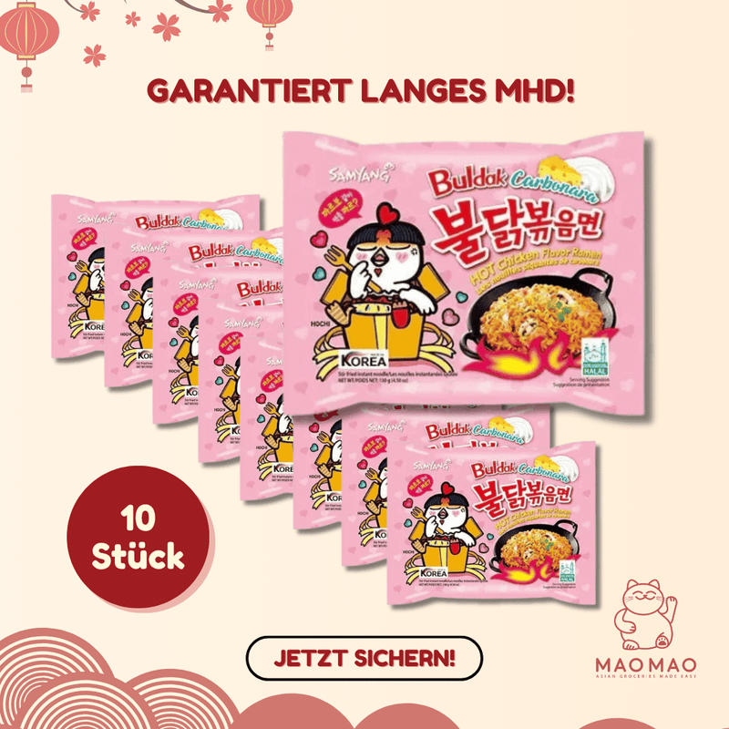 Samyang 火鸡面奶油培根味拌面（10份装）