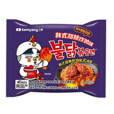 SAMYANG Instant Noodles Buldak Korean Fried Chicken Sweet & Spicy 140g